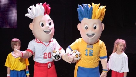 Mascota Euro 2012